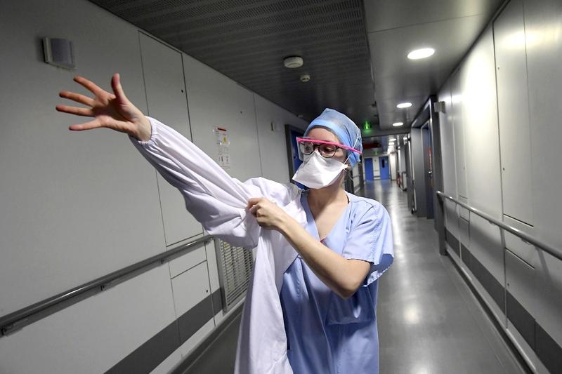 Doctor coronavirus, Foto: FREDERICK FLORIN / AFP / Profimedia