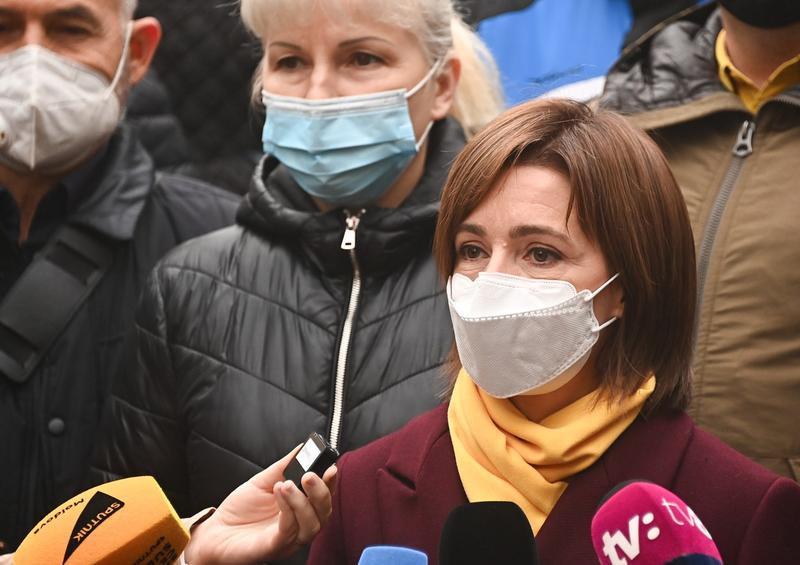 Maia Sandu, Foto: Evgeny Odinokov / Sputnik / Profimedia