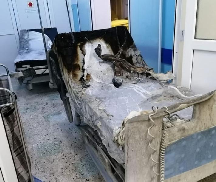 Incendiu la Spitalul din Piatra Neamt, Foto: Exploziv TV Neamț