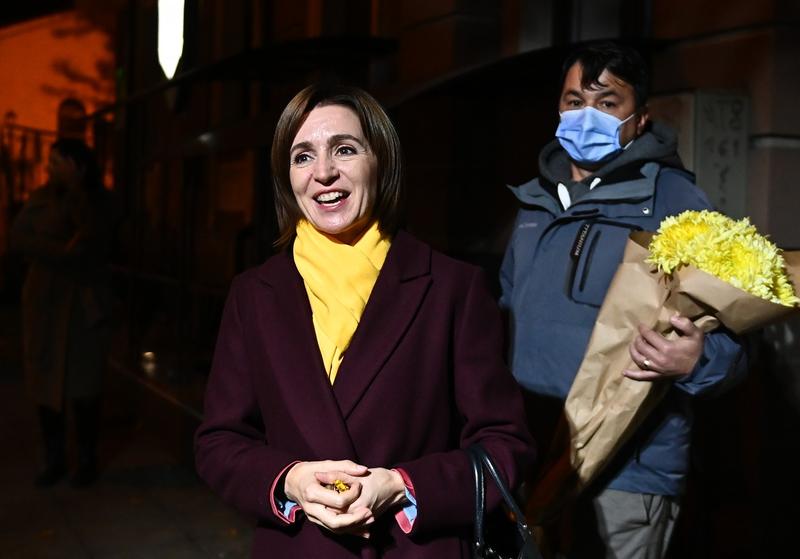 Maia Sandu, Foto: Evgeny Odinokov / Sputnik / Profimedia Images