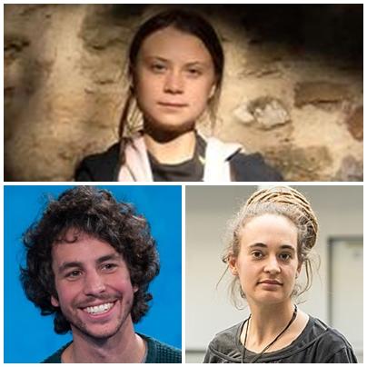 Greta, Mattia si Carola, Foto: Colaj foto