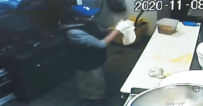 Hotul gurmand, Foto: Captura video