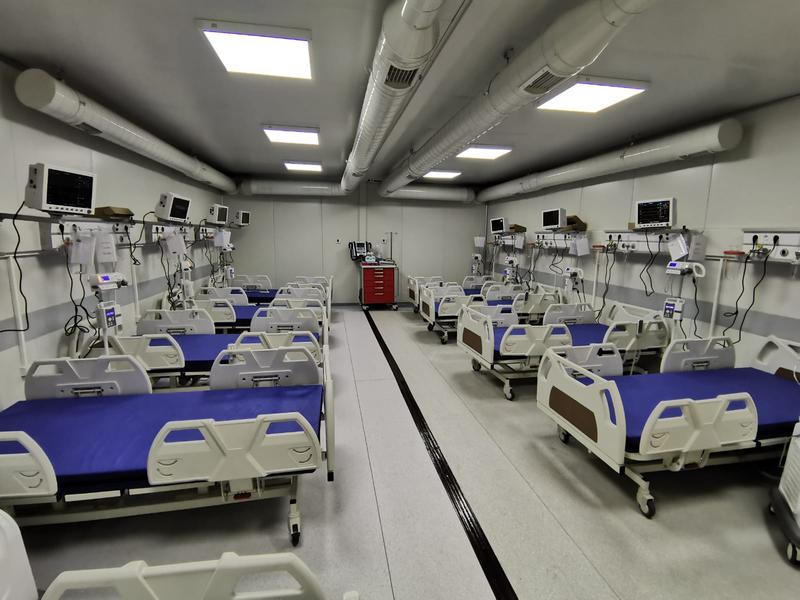 Spitalul mobil Iași- Terapie intensivă, Foto: CJ Iași