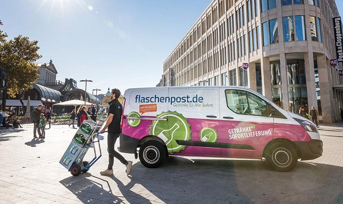 Flaschenpost, Foto: Hotnews