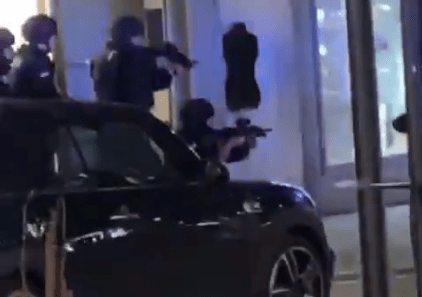 Atac armat Viena, Foto: Captura video