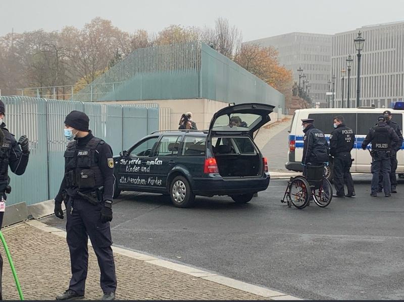 Incident la Berlin (Screenshot), Foto: Hotnews