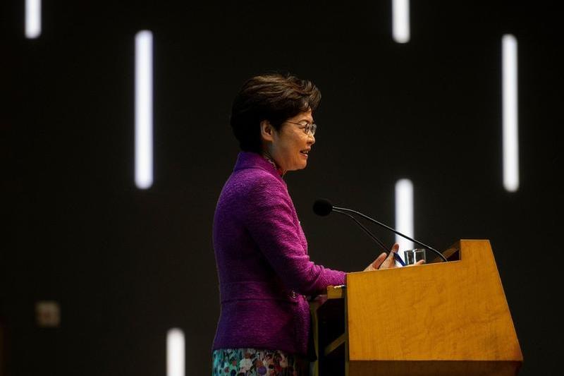 Carrie Lam, Foto: SOPA Images Limited / Alamy / Alamy / Profimedia