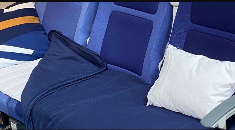 Sleeper's row, Foto: Lufthansa