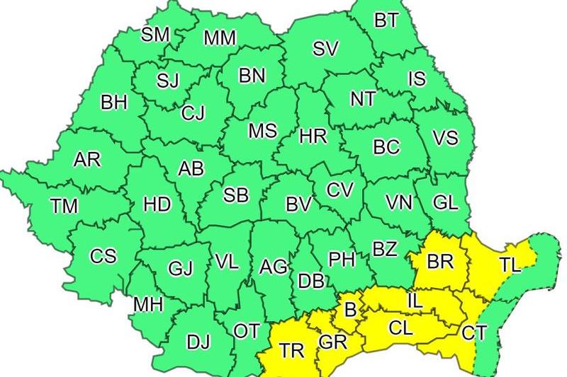 Avertizare meteo, Foto: ANM