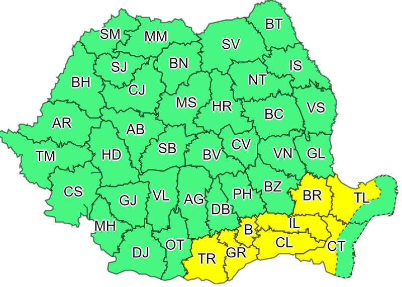 Avertizare meteo, Foto: ANM
