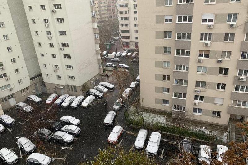 ninsoare in Bucuresti, Foto: Hotnews