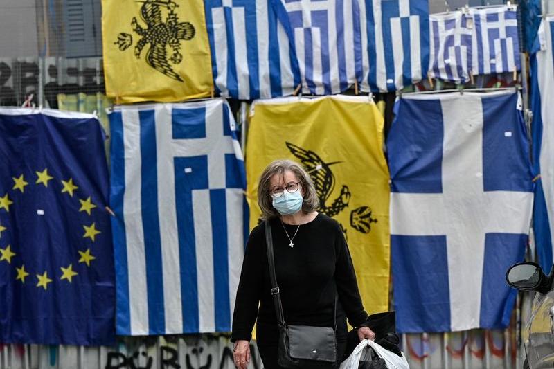 Coronavirus Grecia, Foto: LOUISA GOULIAMAKI / AFP / Profimedia