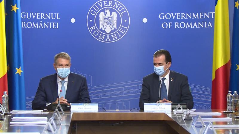 Iohannis, la Guvern, Foto: captura video