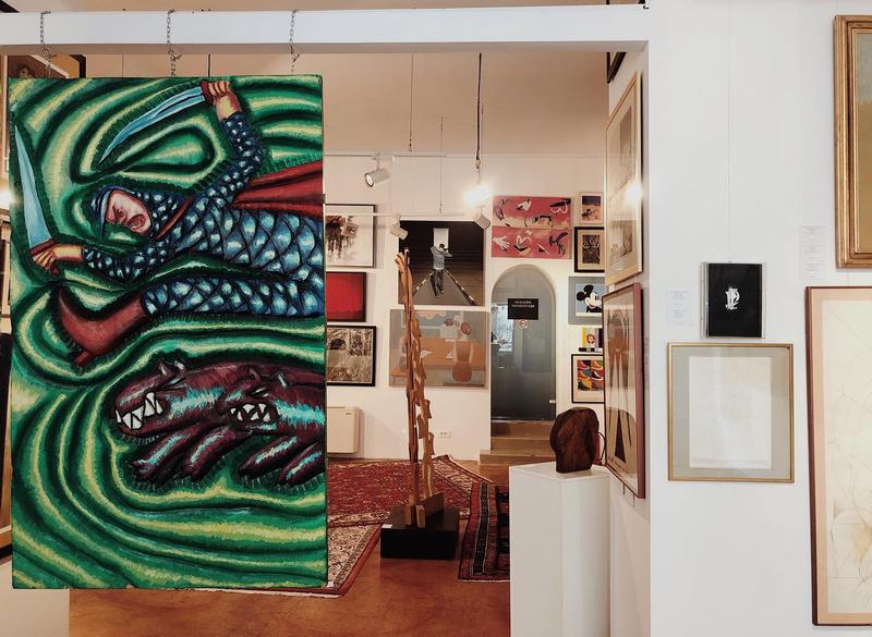 Expoziția Licitației de Artă Contemporană la Palatul Cesianu-Racoviță, Foto: Artmark