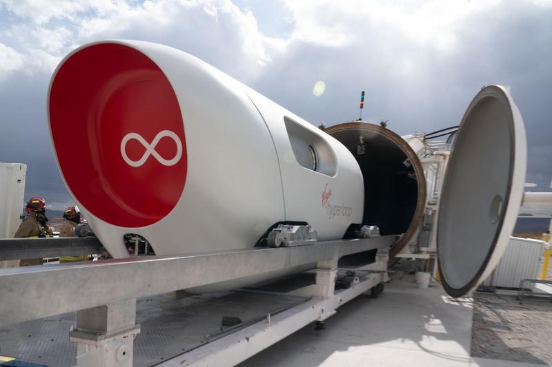 Capsula Virgin Hyperloop, Foto: Virgin Hyperloop