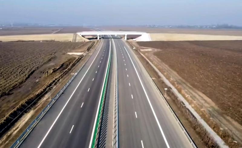 Prima autostrada din Moldova, Foto: Captura YouTube