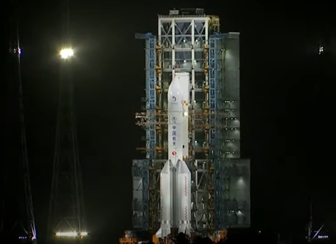 Lansare Chang'e, Foto: Captura YouTube