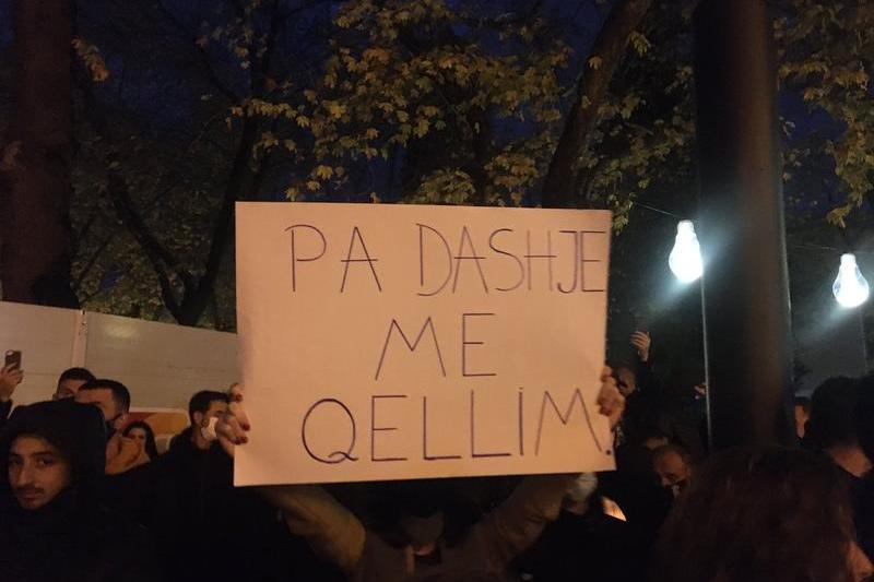 Proteste in Albania (twitter-sursa foto), Foto: Hotnews