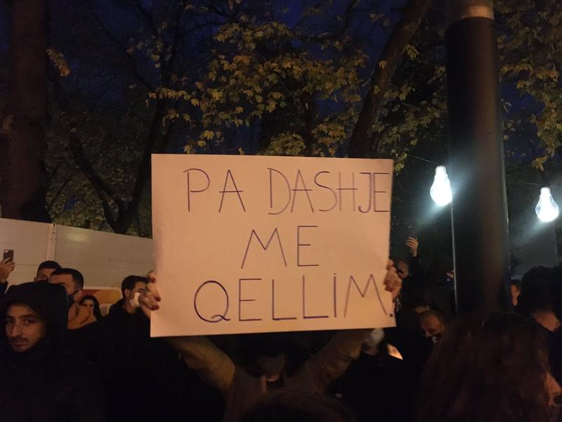 Proteste in Albania (twitter-sursa foto), Foto: Hotnews