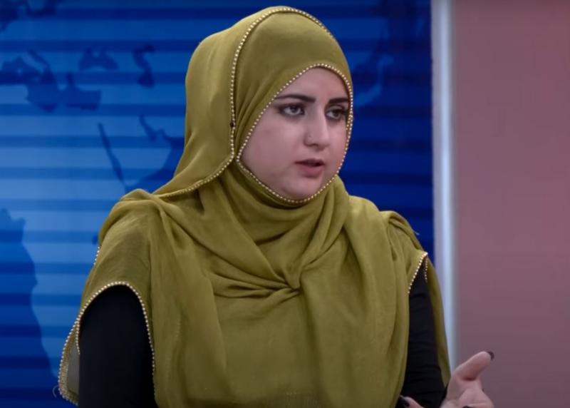 Jurnalista Malalai Maiwand (twitter-sursa foto), Foto: Hotnews