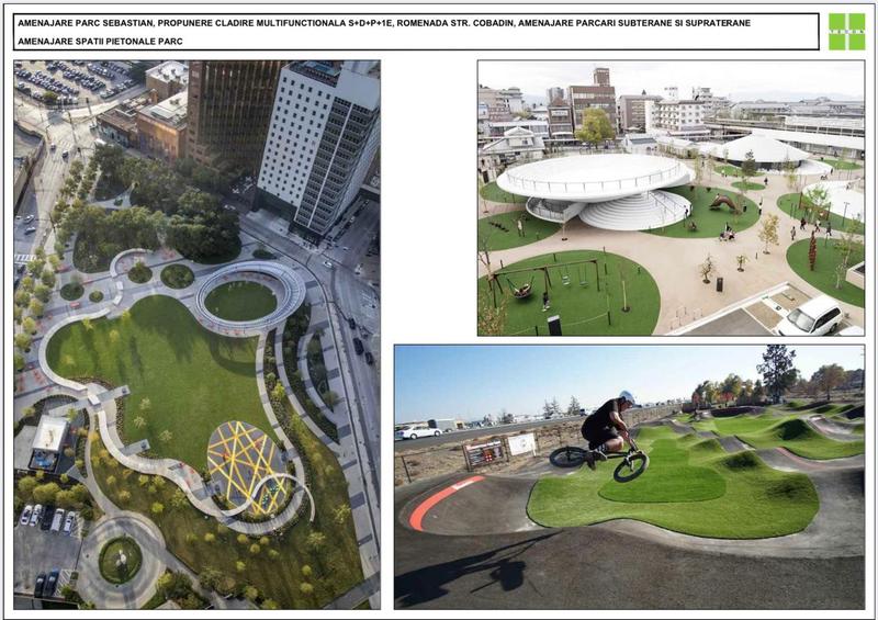 Propunere amenajare Parc Sebastian 1, Foto: Primaria sector 5