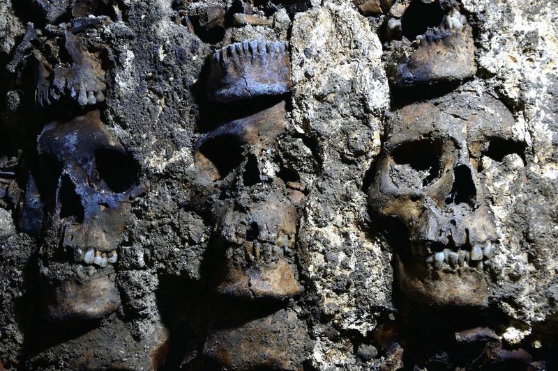 Craniile de la Huei Tzompantli, Foto: AFP / AFP / Profimedia