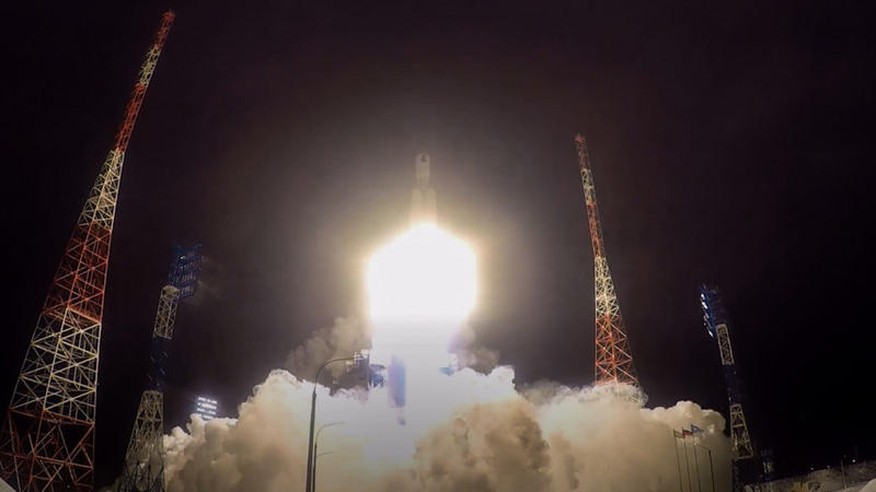 Lansarea rachetei Angara, Foto: Captura YouTube