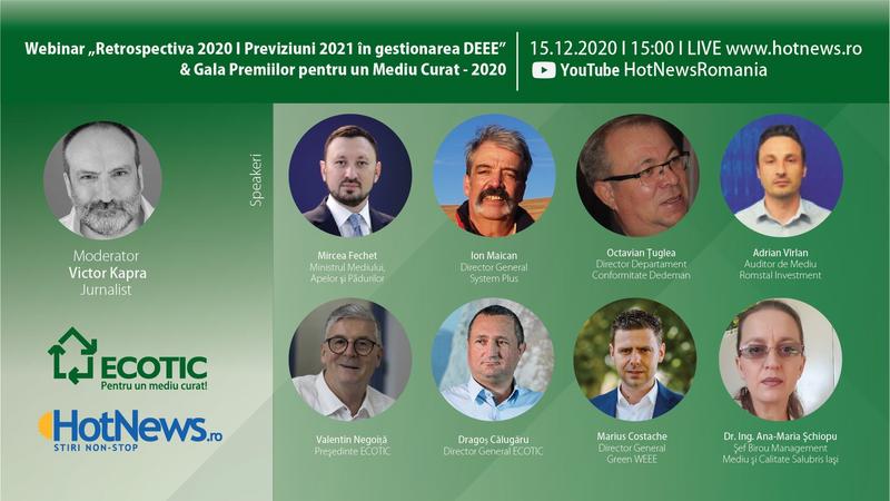 Retrospectiva 2020. Previziuni 2021 în gestionarea DEEE, Foto: ecotic