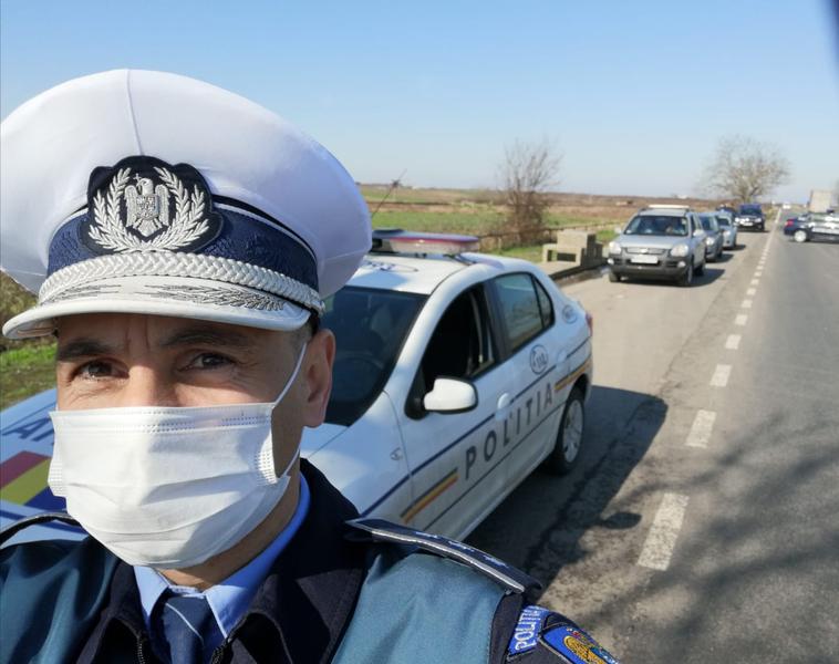 Comisar-șef Dorin Gherman, serviciliul rutier Maramureș, Foto: Arhiva personala