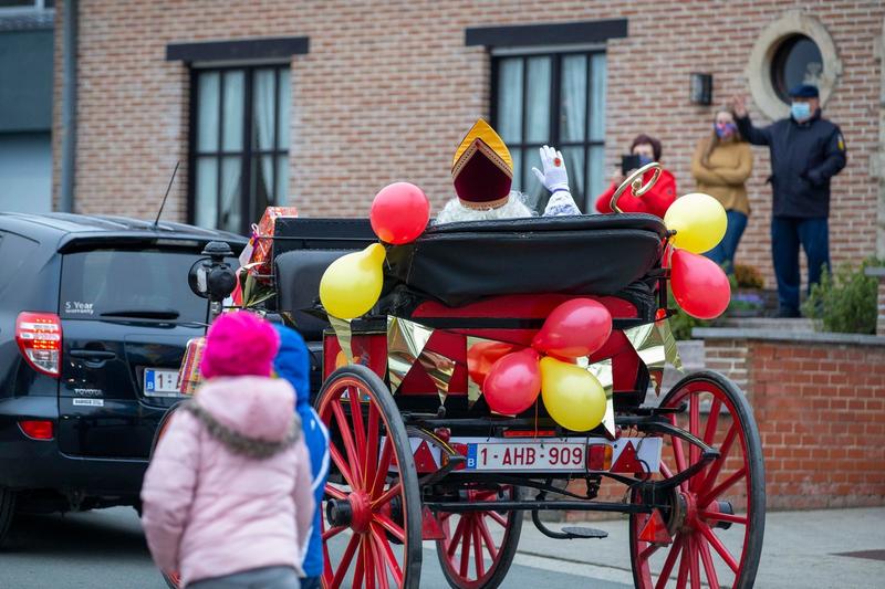 Mos Nicolae in Belgia, Foto: NICOLAS MAETERLINCK / AFP / Profimedia