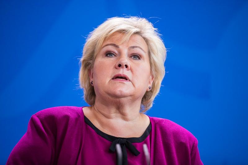 Erna Solberg, Foto: AXEL SCHMIDT / AFP / Profimedia