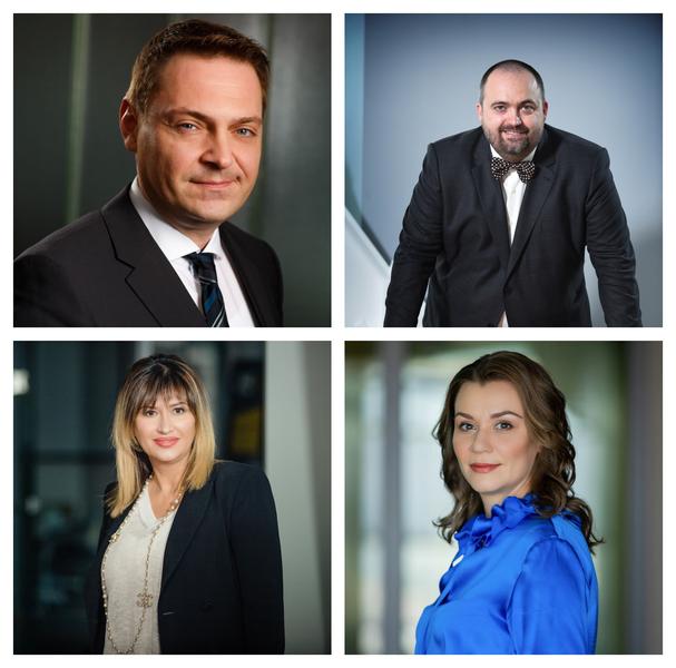 Adrian Rus, Emanuel Bancila, Mihaela Mitroi, Raluca Popa, Foto: EY România