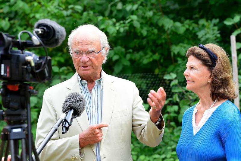 Regele Carl Gustaf al Suediei si sotia sa, regina Silvia, Foto: IBL / Shutterstock Editorial / Profimedia