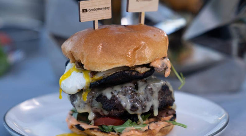 Burger Gordon Ramsay, Foto: Captura video