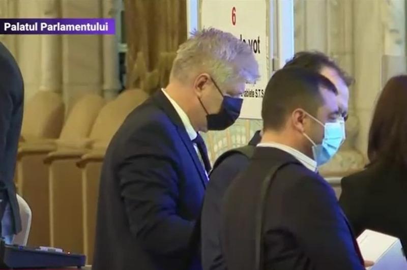 Tudorache, la Parlament, Foto: Captura Digi 24