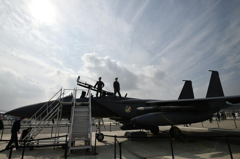 Avion de lupta sud-coreean, Foto: Jung Yeon-je/ AFP / Profimedia Images