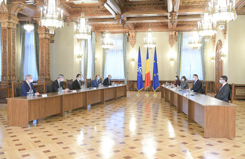 Consultari PNL, USR-PLUS, UDMR, Foto: Presidency.ro