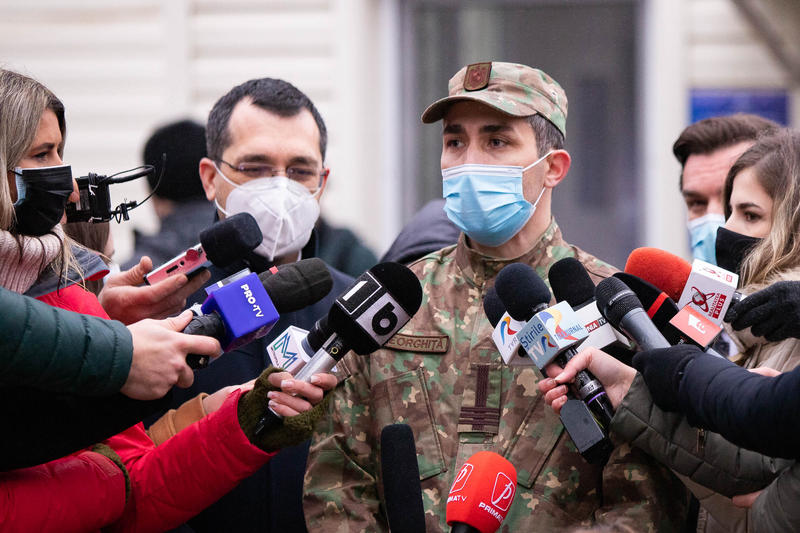 medicul Valeriu Gheorghita, Foto: Comitetul național de coordonare a activităților privind vacccinarea împotriva COVID-19