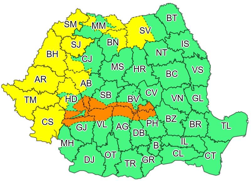 Avertizari meteo, Foto: ANM