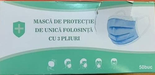 masca de protectie neconforma, Foto: ANPC