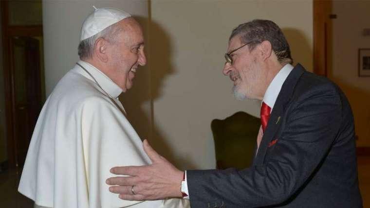 Papa Francisc si Fabrizio Soccorsi, Foto: Vatican Media