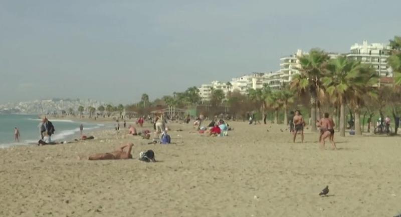Vreme de plaja in Grecia, Foto: Captura YouTube