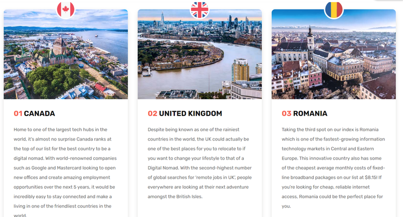 top 3 tari in care sa fii nomad digital, Foto: circleloop
