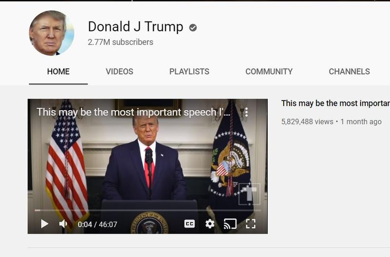 Canalul de YouTube Donald Trump, Foto: YouTube