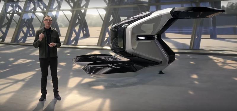 Prezentarea vehiculelui zburator Cadillac eVTOL, Foto: General Motors