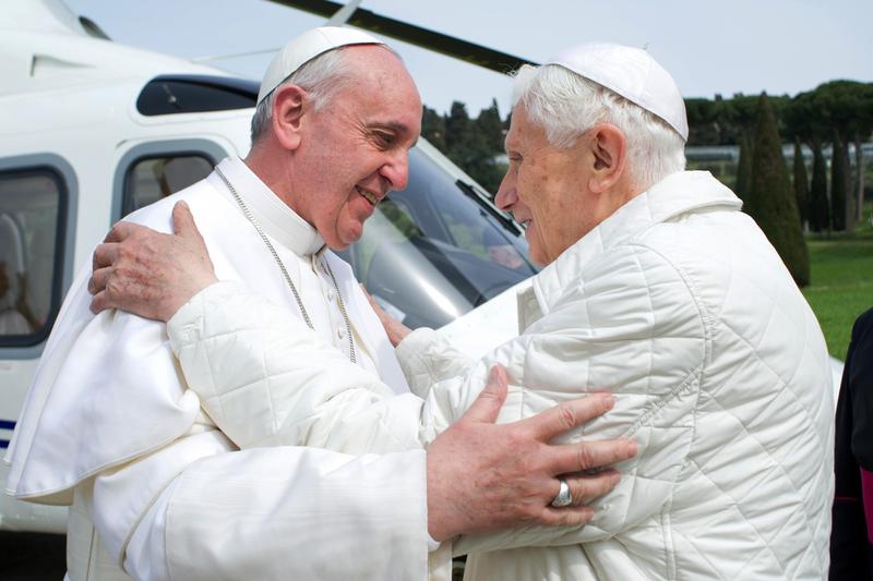 Papa Francisc si fostul papa Benedict al XVI-lea, Foto: Vandeville Eric / Abaca Press / Profimedia Images