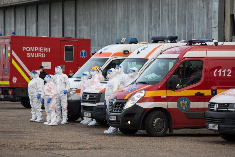 Ambulante coronavirus, Foto: Departamentul pentru Situatii de Urgenta