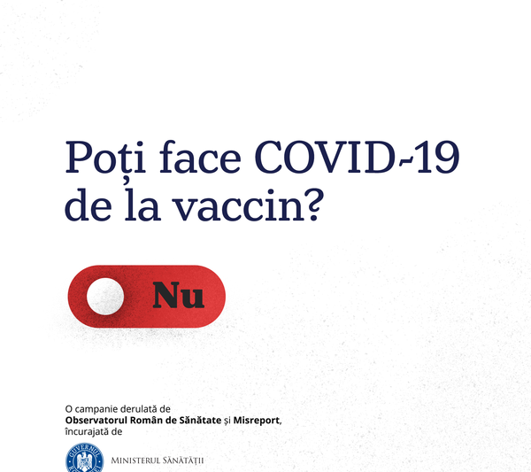 Poti face COVID-19 de la vaccin?, Foto: Observatorul Roman de Sanatate