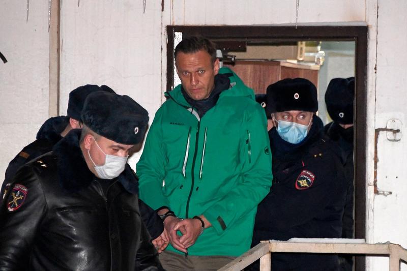 Alexei Navalnîi, arestat, Foto: Alexander NEMENOV / AFP / Profimedia