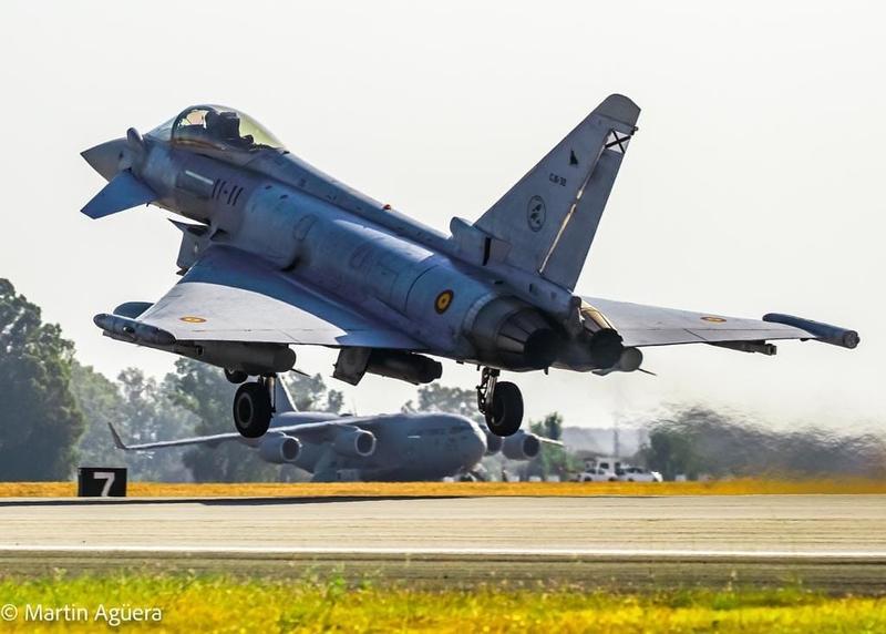 Eurofigther ALA 11 Base Morón (Spania), Foto: Hotnews